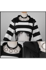 2XXT Cosplay Vtuber Virtual YouTuber Sasaki Saku Prisoner No.039 Cosplay Costume